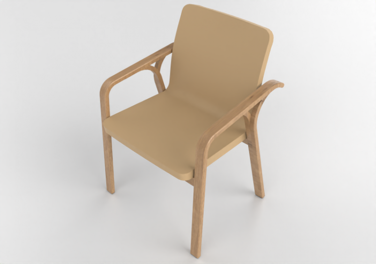 Poltronas 3D - Poltrona de couro - Swedese - Mino - 23401 -...