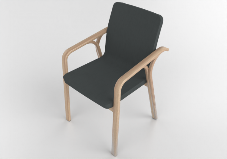 3D Arm Chairs - Fabric Armchair - Swedese - Mino - 23400 -...