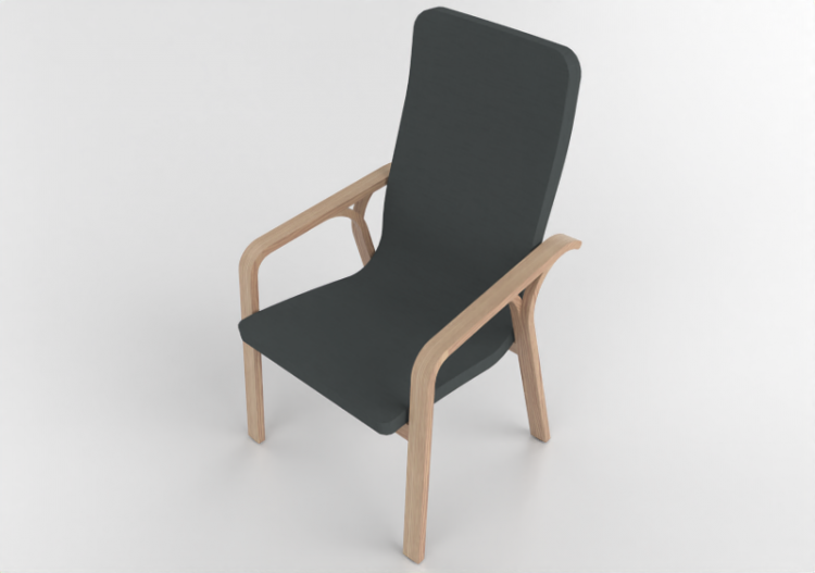 3D Arm Chairs - Fabric Armchair - Swedese - Mino - 23402 -...