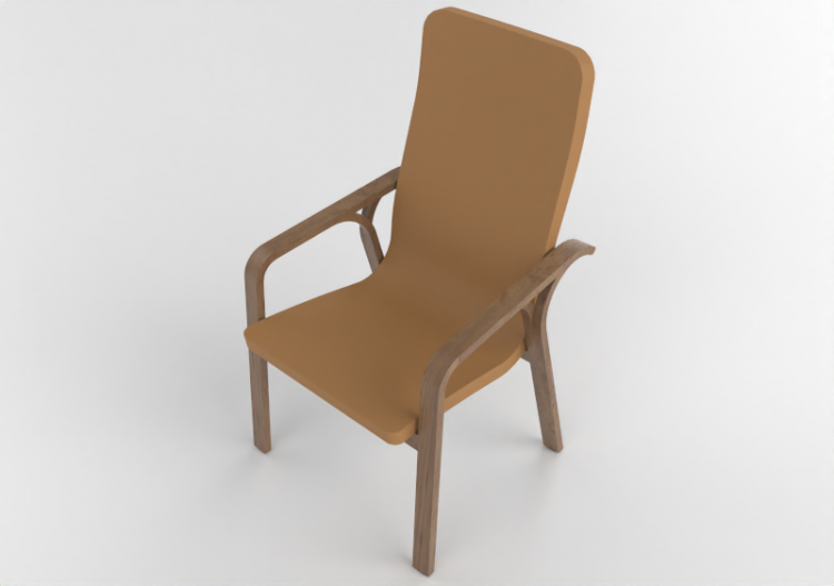 3D Sessel - Ledersessel - Swedese - Mino - 23402 - E2920 -...