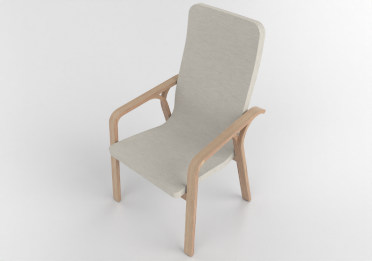 Poltrone 3D - Poltrona in tessuto - Swedese - Mino - 23402...