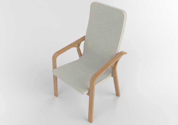 Poltrone 3D - Poltrona in tessuto - Swedese - Mino - 23402...