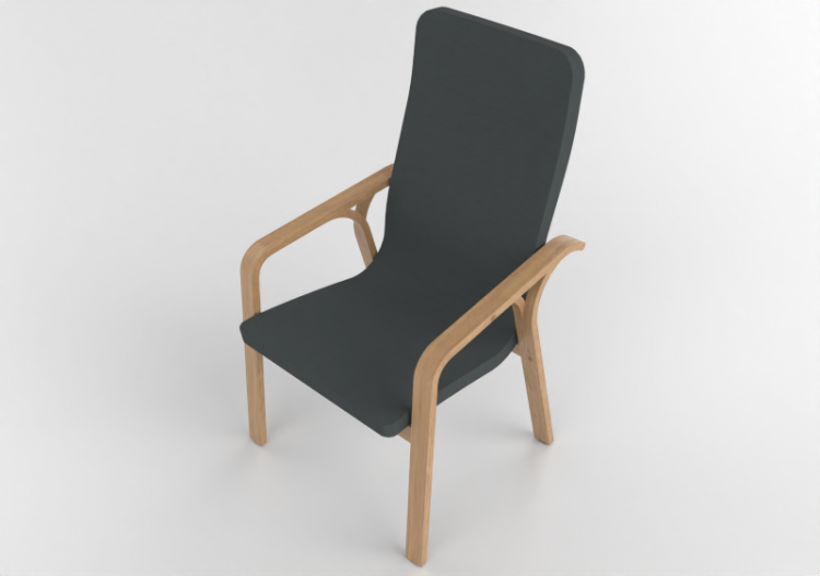 Poltrone 3D - Poltrona in tessuto - Swedese - Mino - 23402...