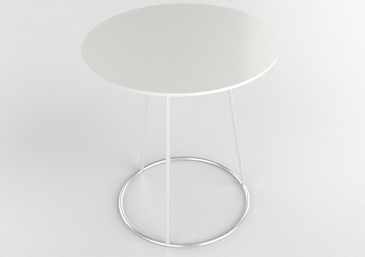 3D Tables - Circular table - Swedese - Breeze - 29526 -...