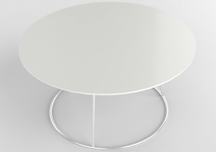 3D Tables - Circular table - Swedese - Breeze - 29524 -...