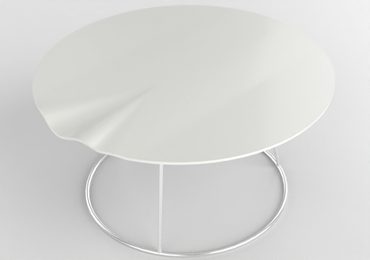 3D Tables - Circular table - Swedese - Breeze - 29523 -...