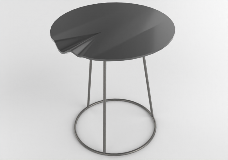 3D Tables - Circular table - Swedese - Breeze - 29525 -...