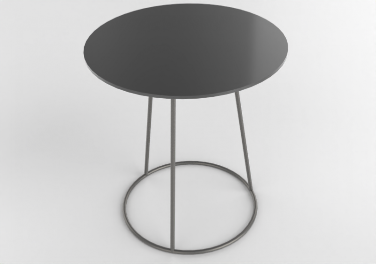 3D Tables - Circular table - Swedese - Breeze - 29526 -...