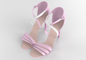 三维模型 - Scarpe da donna