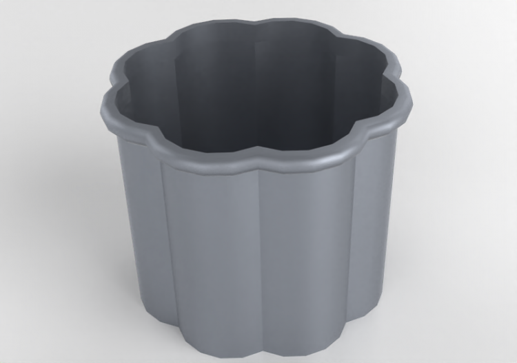 Panchine e Fioriere 3D - Fioriera da esterno - Byarums Bruk...