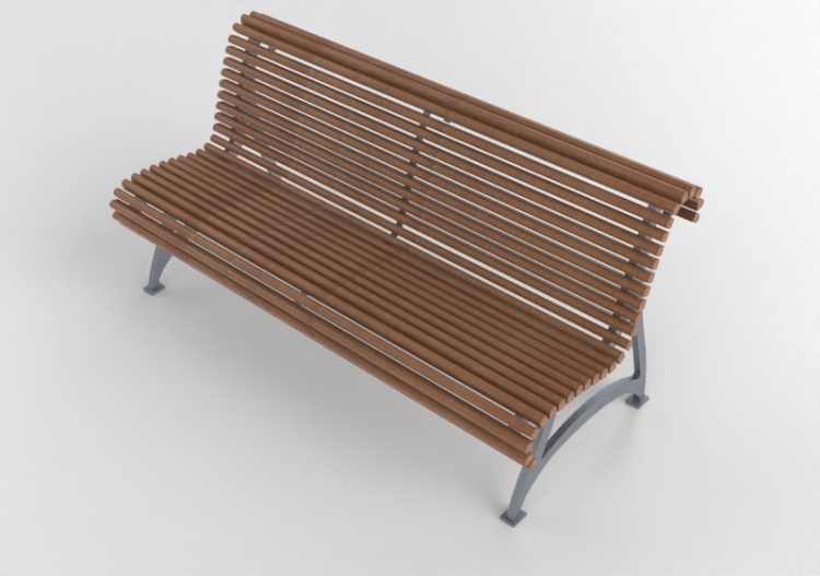 Bancs 3D - Banc en bois pour extérieurs - Byarums Bruk -...