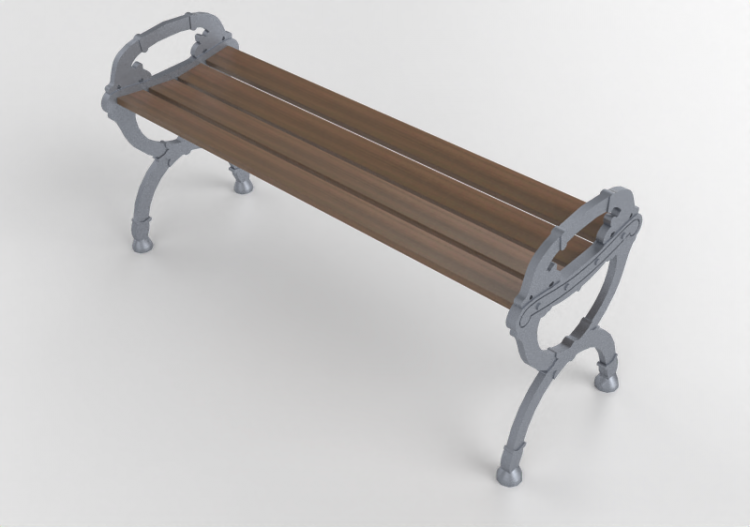 Bancs 3D - Banc en bois extérieur - Byarums Bruk - Byarum -...