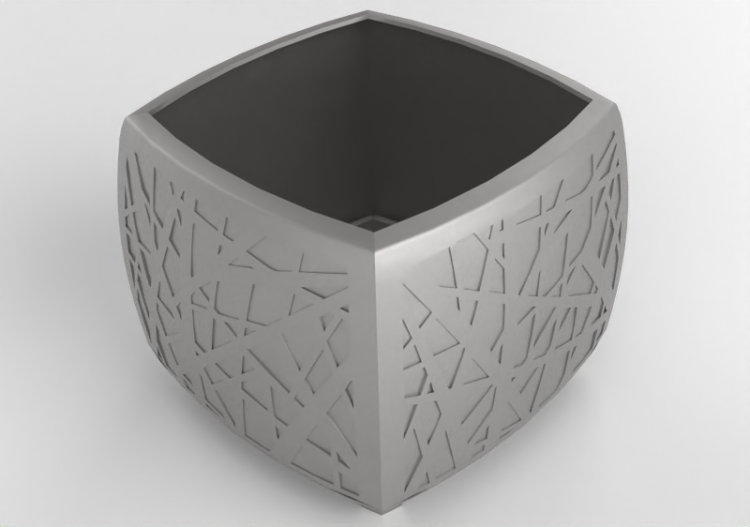 Panchine e Fioriere 3D - Fioriera da esterno - Byarums Bruk...