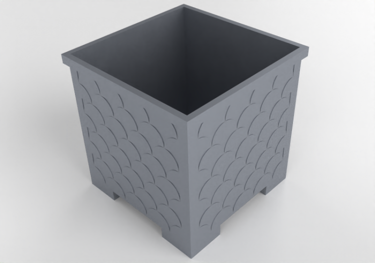 Bancos 3D - Floreira para exteriores - Byarums Bruk -...