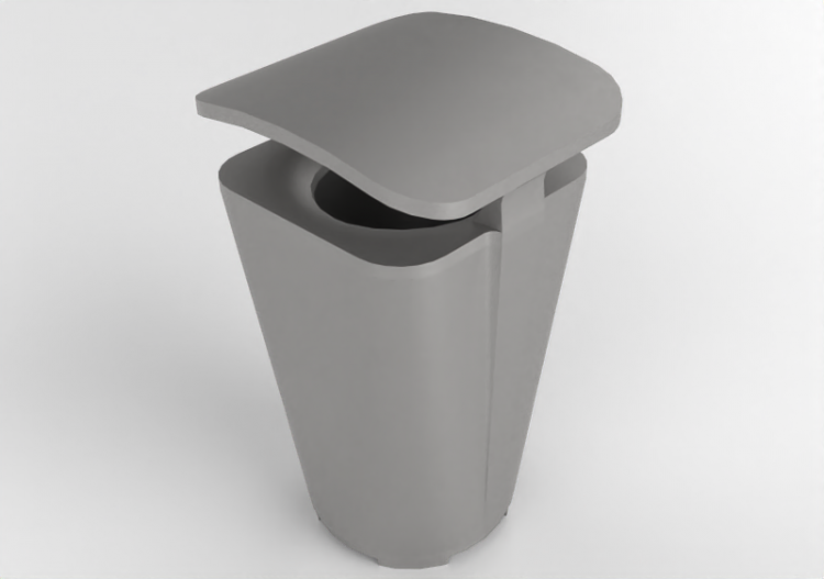 3D Zubehör - Abfallbehälter für den Außenbereich - Byarums...