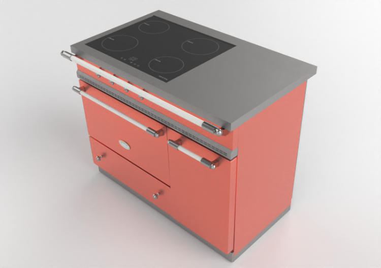 Cozinhas 3D - Fogão de indução - Lacanche - Chambertin...