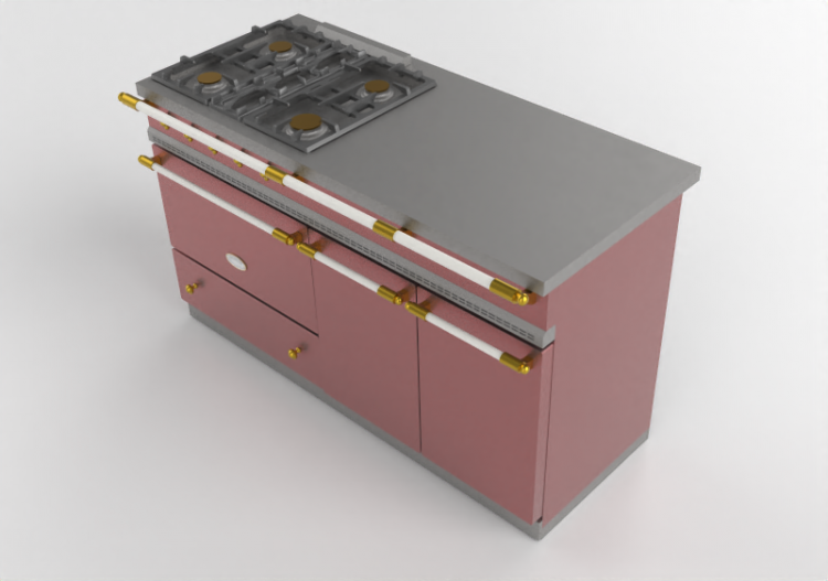 Cucine 3D - Cucina a gas - Lacanche - Chambertin - ACCA...