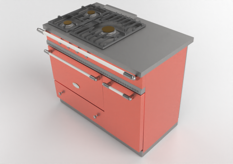 Cucine 3D - Cucina a gas - Lacanche - Chambertin Savigny -...