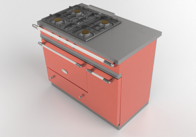 3D Kitchens - Gas Cooker - Lacanche - Chambertin Savigny -...