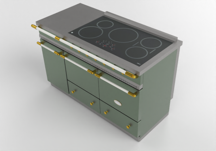 3D Kitchens - Induction cooker - Lacanche - Cluny - ACCA...