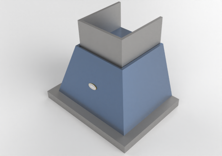 Acessórios 3D - Coifa para exaustão de fumos - Lacanche -...