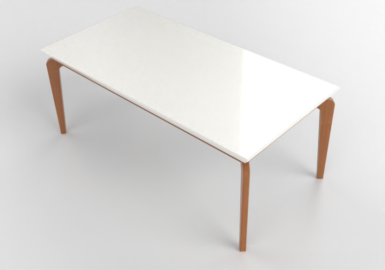 3D Tables - Lacquered wood table - Wood Prime - Valencia -...