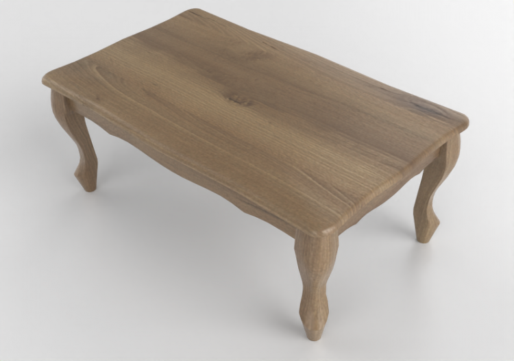 3D Tables - Wooden coffee table - Wood Prime - Pompeia -...