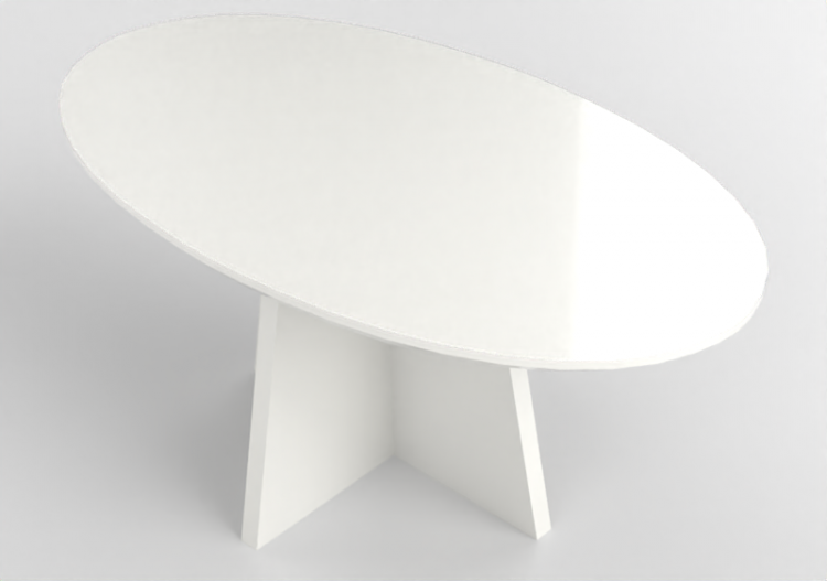 3D Tables - Lacquered wood table - Wood Prime - Valentine -...