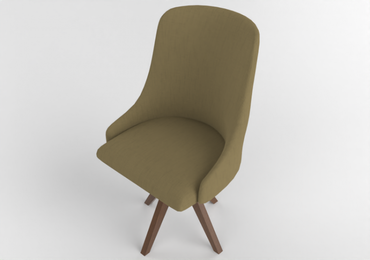Cadeira 3D - Cadeira em tecido - Wood Prime - Mirage - ACCA...