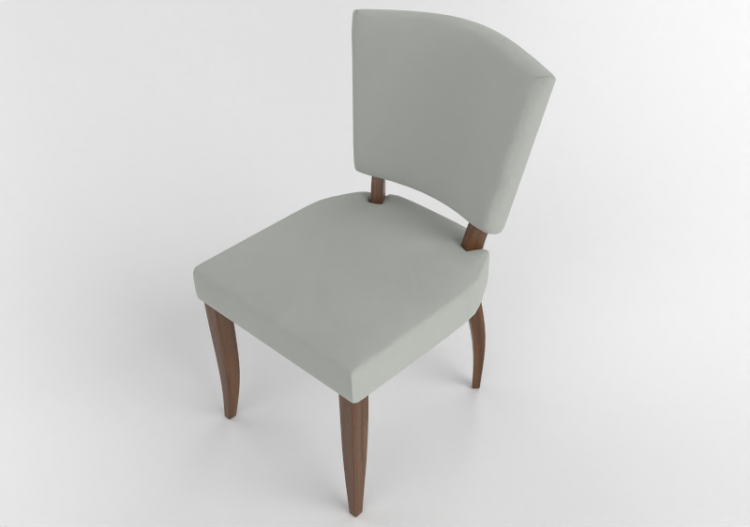 Sillas 3D - Silla de cuero - Wood Prime - Bianca - ACCA...