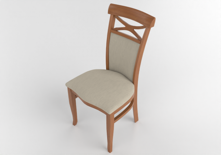 3D Chairs - Fabric chair - Wood Prime - Copacabana - ACCA...