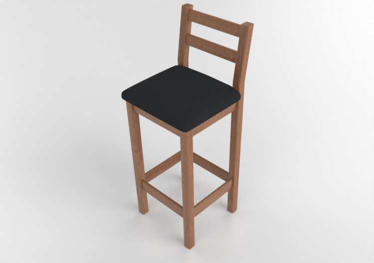 Sillas 3D - Taburete de madera - Wood Prime - Pearl - ACCA...