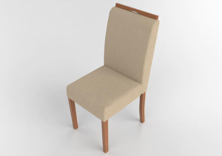 Sedie 3D - Sedia in tessuto - Wood Prime - Beliz - ACCA...