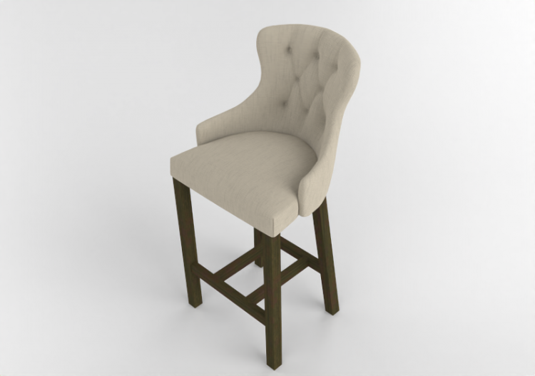 Chaises 3D - Tabouret en bois - Wood Prime - Havana - ACCA...