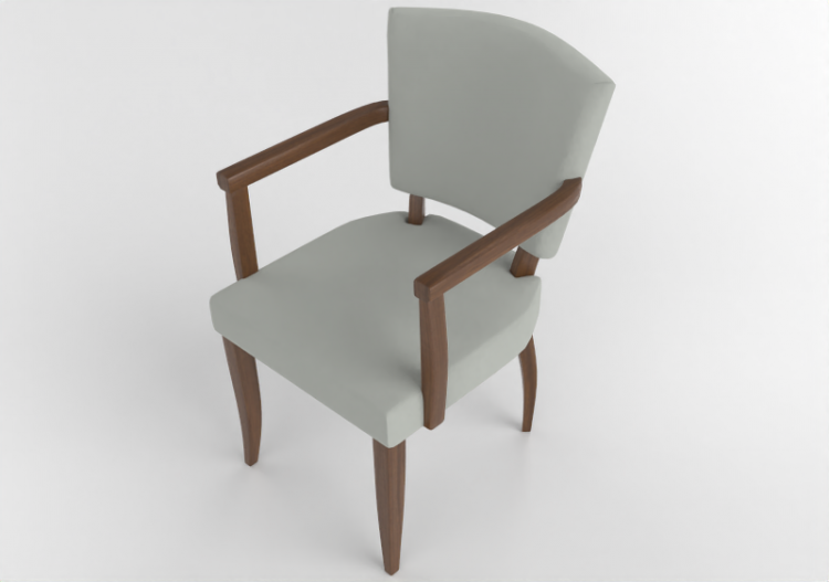 Sillas 3D - Silla de cuero - Wood Prime - Bianca - ACCA...
