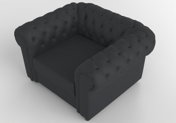 Chairs and Sofas 3D - Leather Sofa - Wood Prime -...