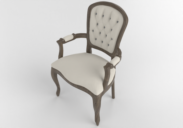 Divans 3D - Fauteuil en bois - Wood Prime - Luis Felipe -...