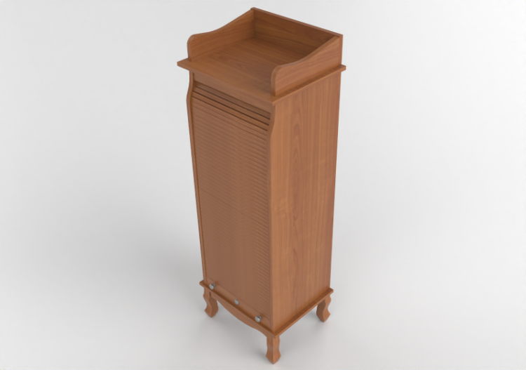 Móveis 3D - Mobiliário para cozinha de madeira - Wood Prime...