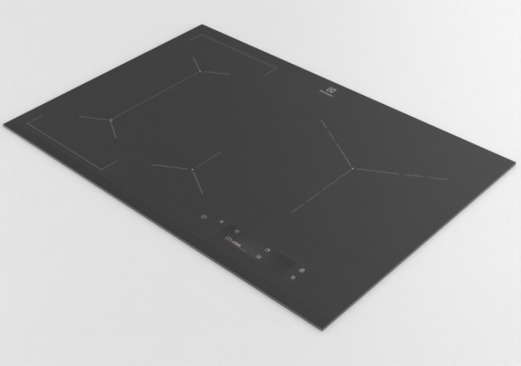 Electrodomésticos 3D - Placa de cocina a inducción -...