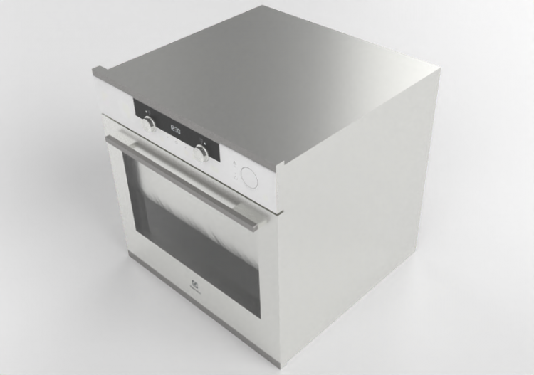 Electrodomésticos 3D - Horno eléctrico - Electrolux - ACCA...