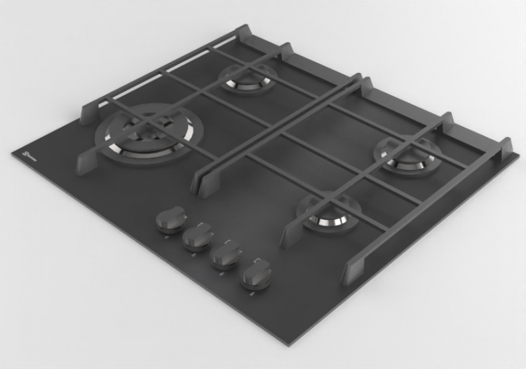 Elettrodomestici 3D - Piano cottura a gas - Electrolux -...