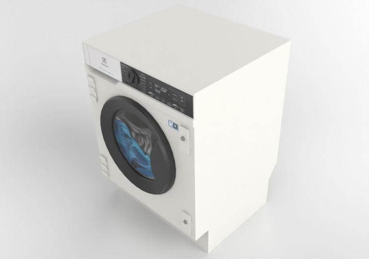 Electrodomésticos 3D - Lavadora-secadora - Electrolux - HEC...