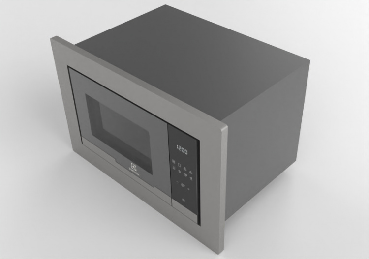 3D Electrical Appliances - Microwave oven - Electrolux - BI...