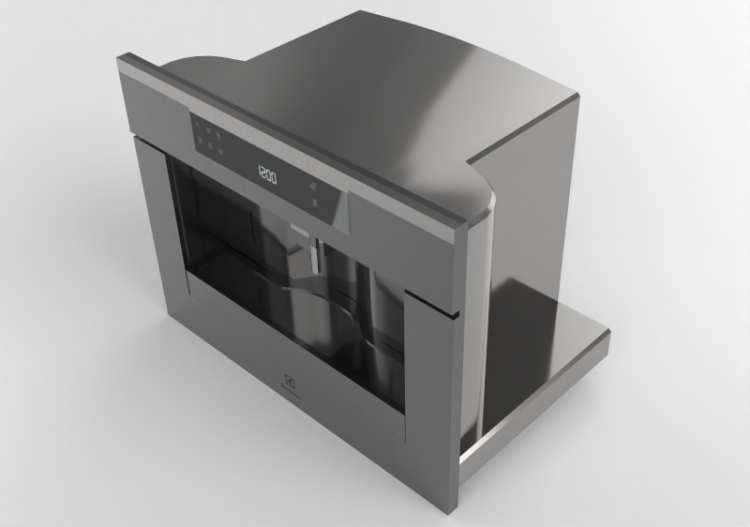 Eletrodomésticos 3D - Máquina de café - Electrolux - Black...