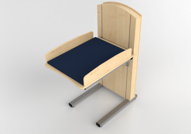 Accessoires 3D - Table à langer ajustable - Jeltec - Lyfta...