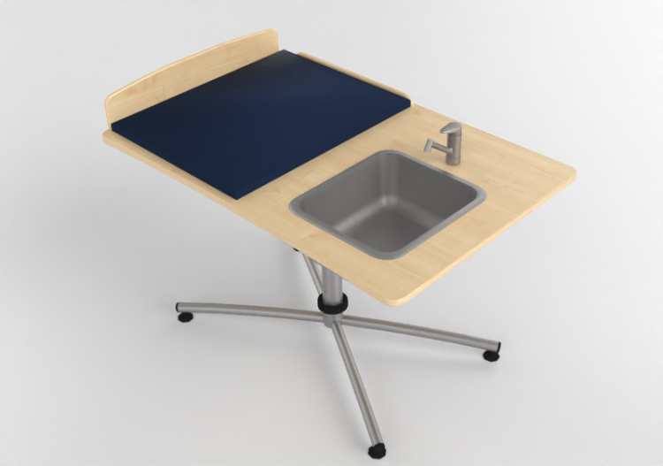 Accesorios 3D - Cambiador con lavabo - Jeltec - Manuela...