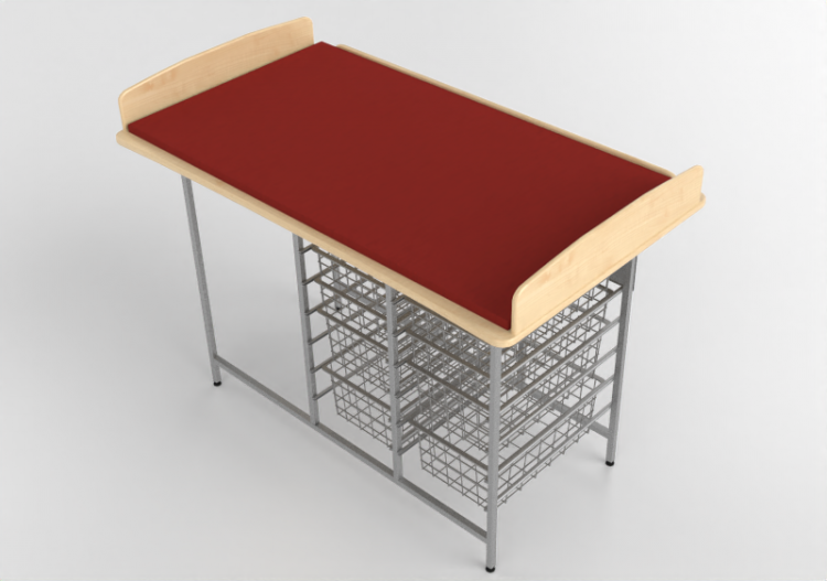 Accessoires 3D - Table à langer - Jeltec - Fast 140 - ACCA...