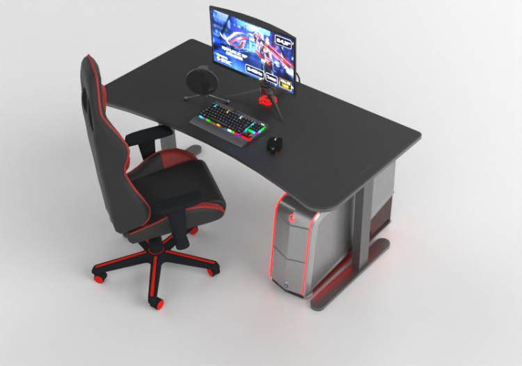 Móveis 3D - Estação gamer - ACCA software