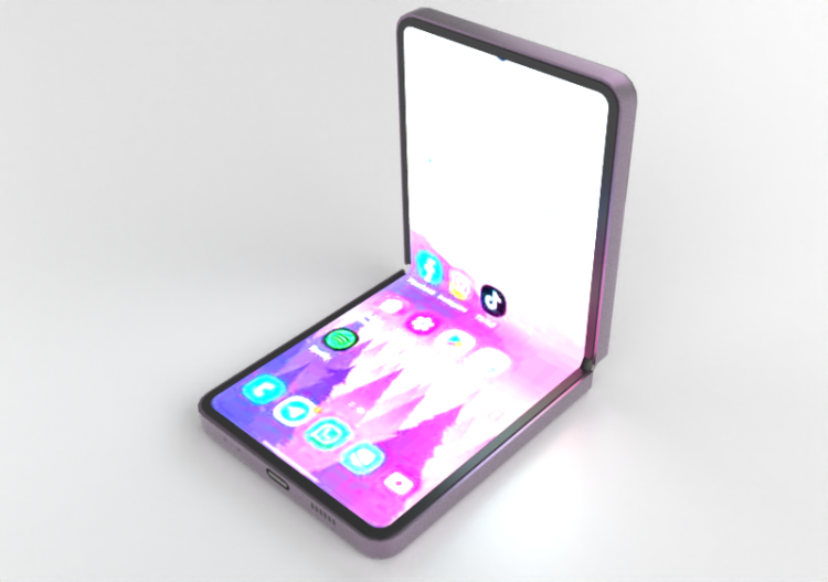 Computers and Mobile phones 3D - Samsung Z Flip 4 - ACCA...