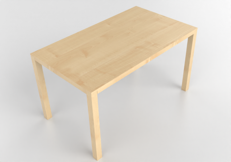 Mesas 3D - Mesa rectangular de madera - Bespoke - 27824 -...